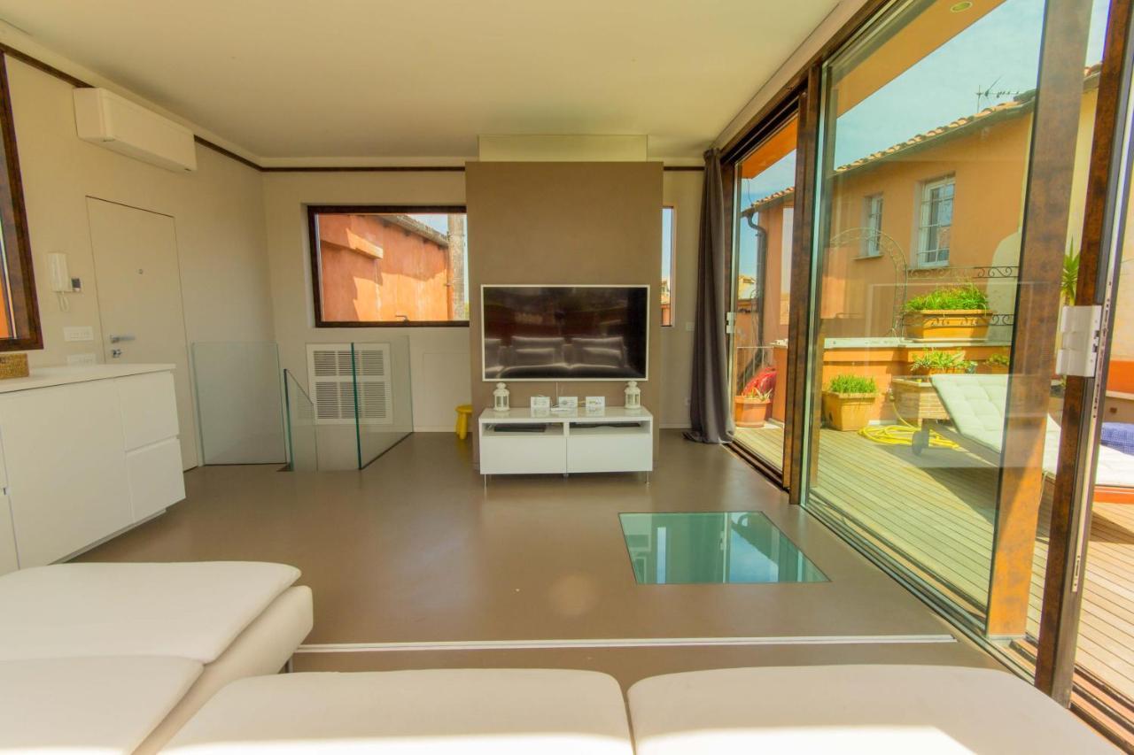 Pelliccia 11 Trastevere Penthouse Rom Exteriör bild