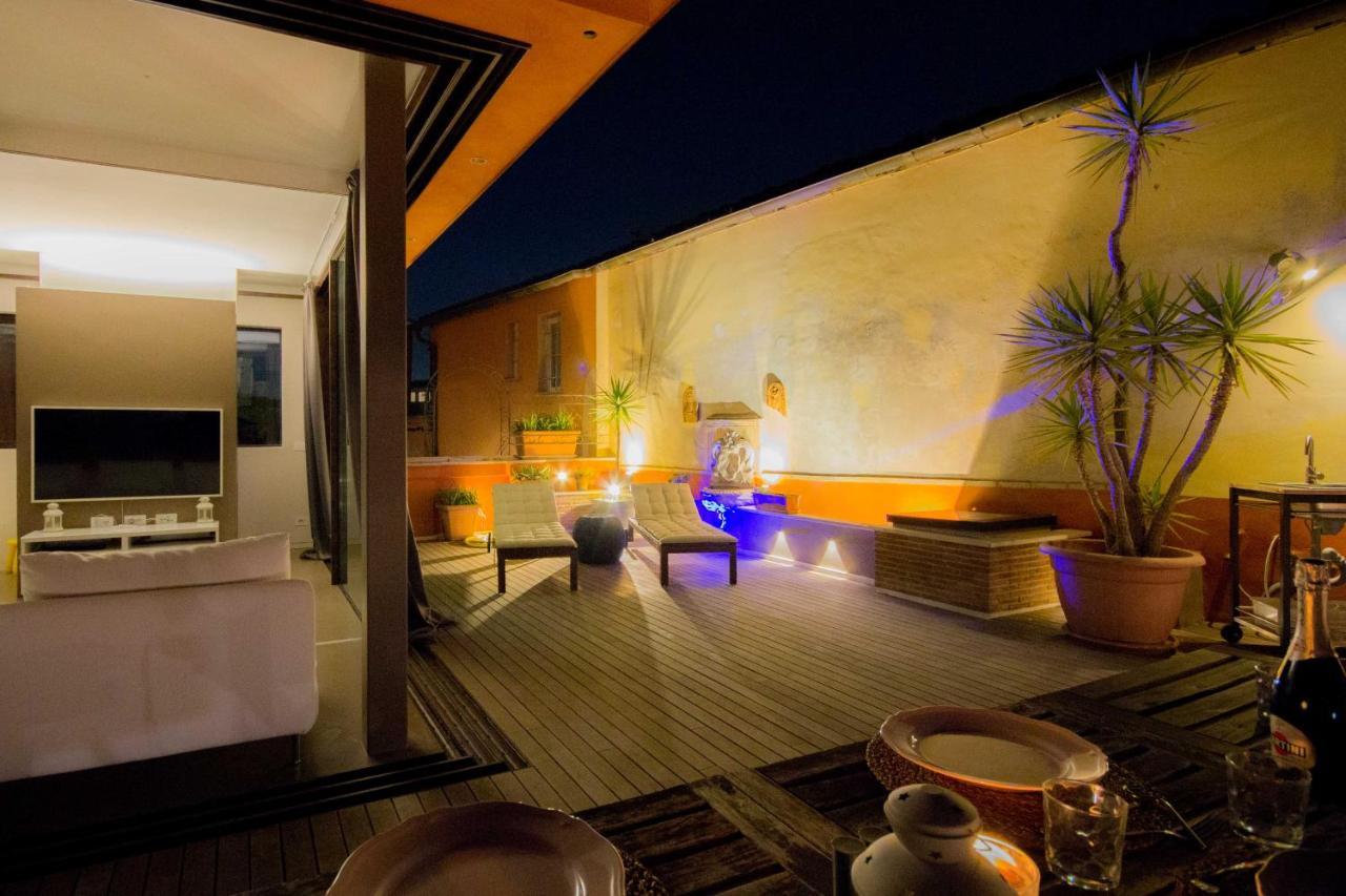 Pelliccia 11 Trastevere Penthouse Rom Exteriör bild
