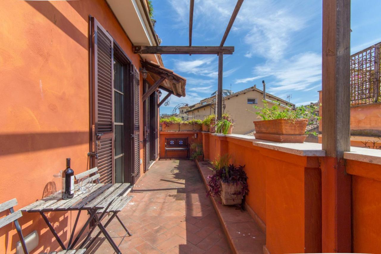 Pelliccia 11 Trastevere Penthouse Rom Exteriör bild