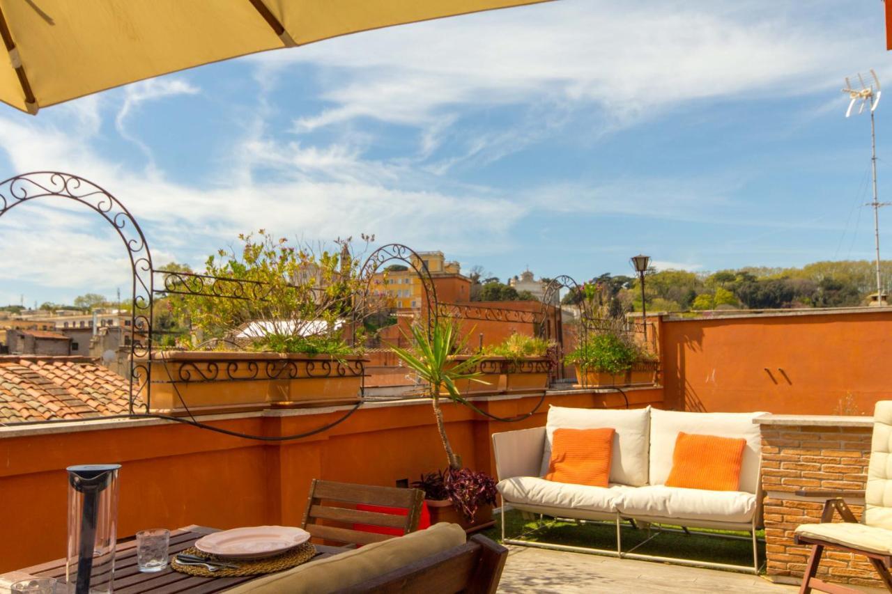 Pelliccia 11 Trastevere Penthouse Rom Exteriör bild