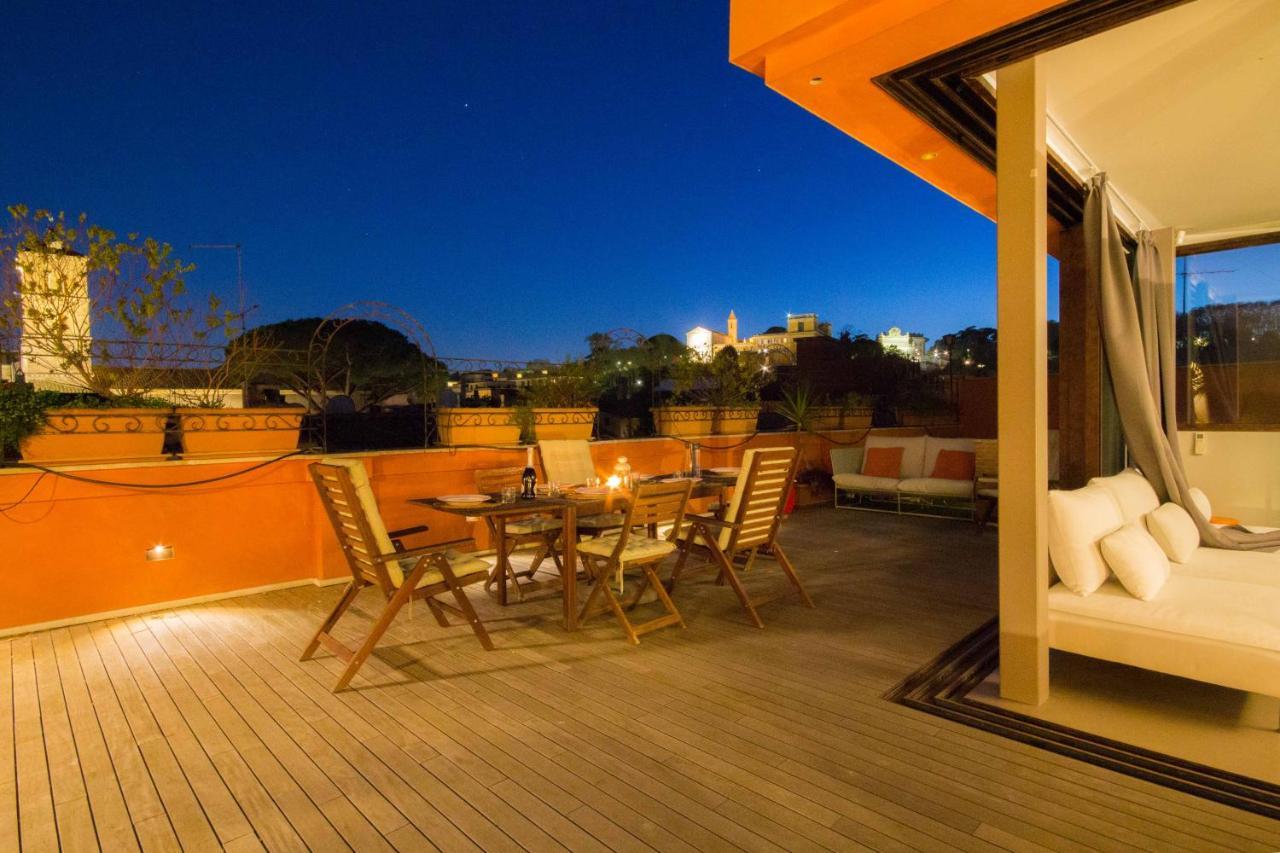 Pelliccia 11 Trastevere Penthouse Rom Exteriör bild