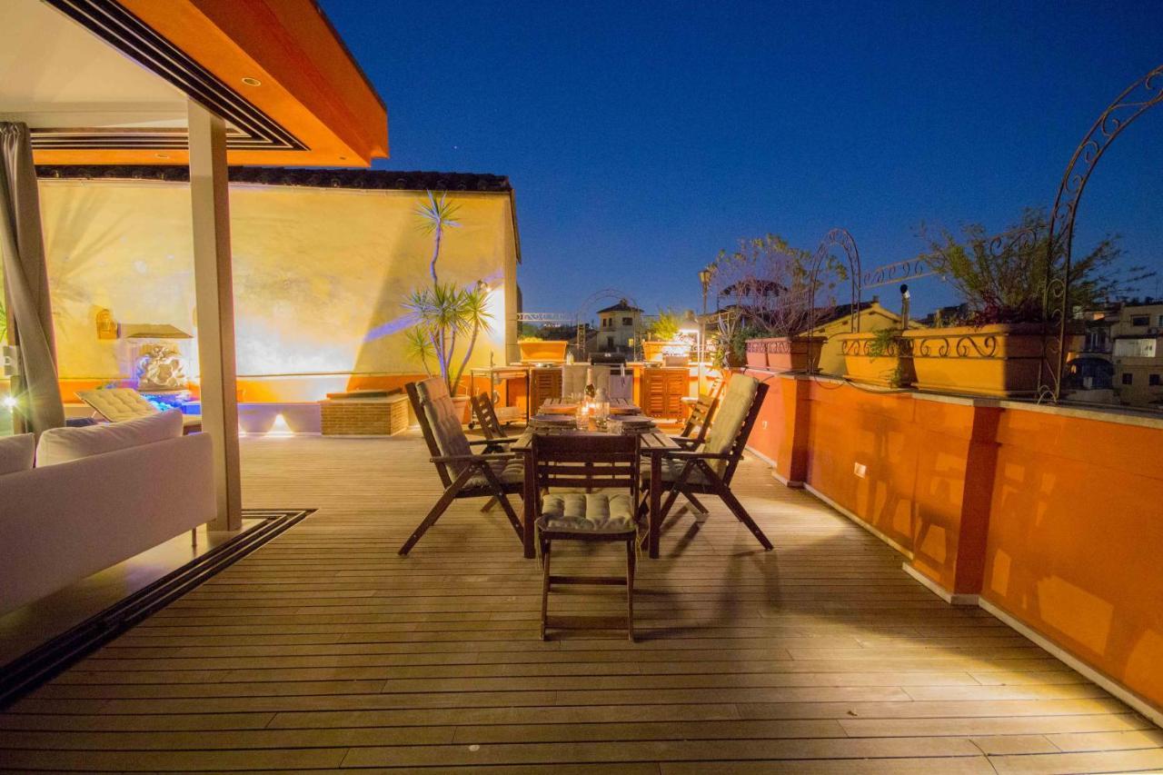 Pelliccia 11 Trastevere Penthouse Rom Exteriör bild