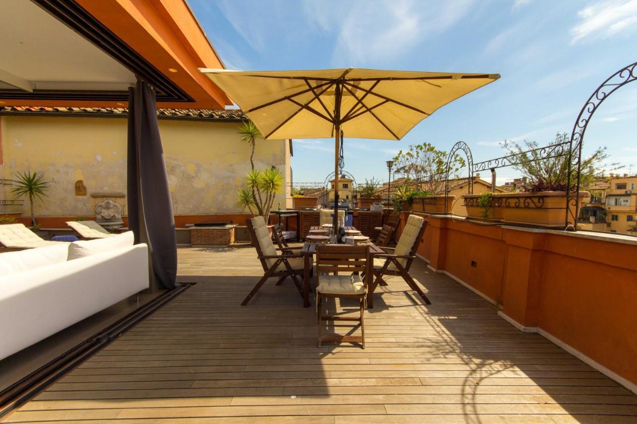 Pelliccia 11 Trastevere Penthouse Rom Exteriör bild